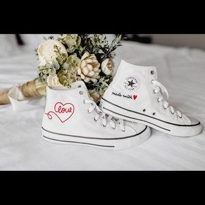 Converse Chuck Taylor All Star Hightops Made with Love